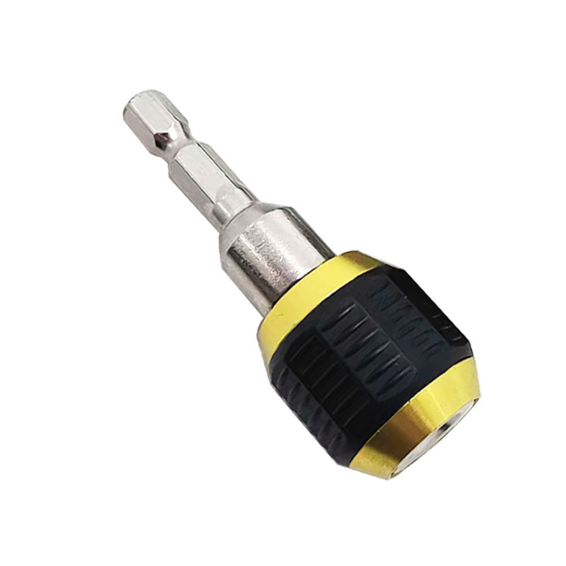 Pop-up quick release self-locking connecting rod hexagon shank extension rod electric drill screwdriver batch head connecting rod adapter quick change