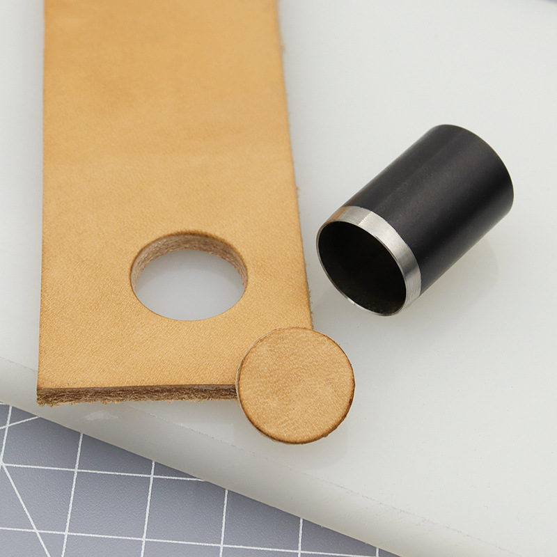 1-15mm round punch belt strap hole puncher tool hollow round leather leather bag hole punching knife mold