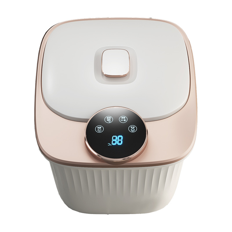 Automatic foot tub electric foot bath barrel heating massage foot washing constant temperature household foot massage artifact calf high depth barrel