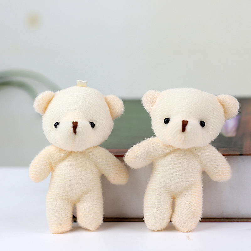 Cub Bear One-piece Bear Plush Toy Bare Bear Xiaomi Bear Bouquet Accessories Bear Baby Doll Clothing Accessories Teddy Bear