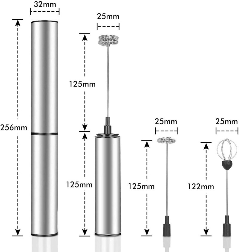 Multifunctional hand-held electric egg beater coffee blender milk frother milk tea blender