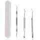 New nail pick three-piece set-rubber box