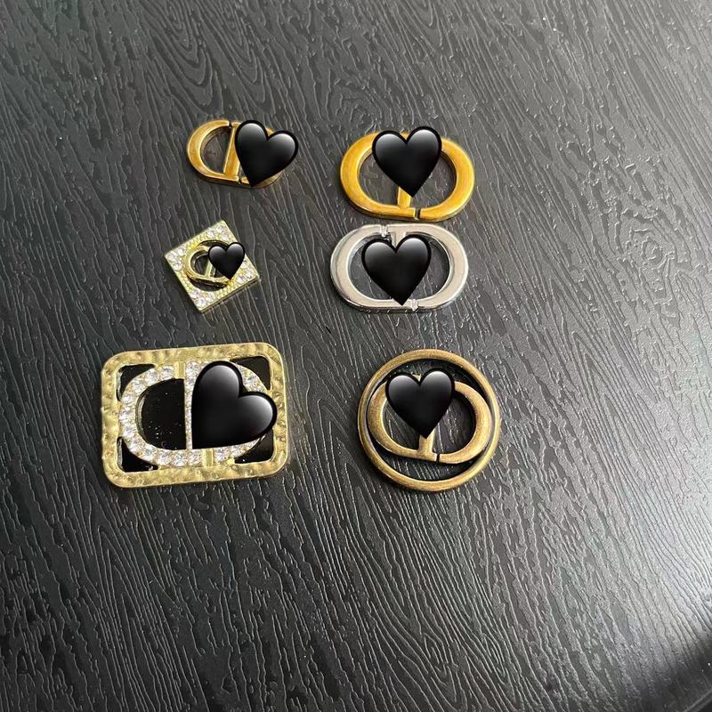 アンティークブロンズ文字 C ツイードスタイル合金アクセサリー Diy 手作りシンプルなラウンドリング衣類アパレル補助材料|undefined