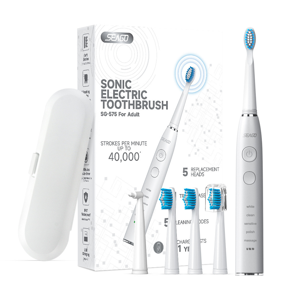 [365 Days of Endurance] Factory Direct Supply Adult Electric Toothbrush Charging Sonic Intelligent Automatic Cross-border Wholesale