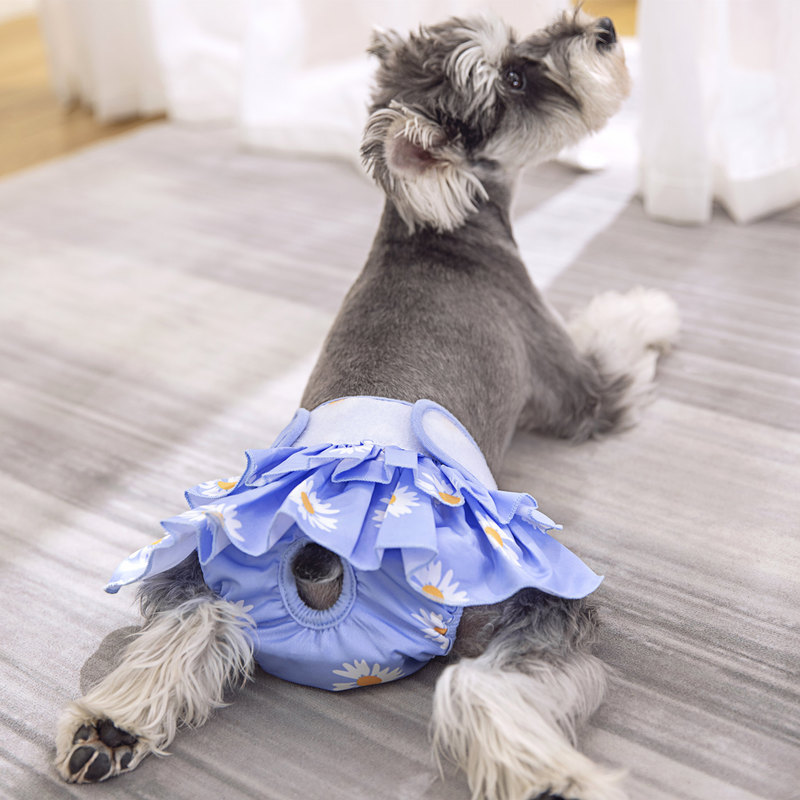 犬服花柄ベスト小型中型犬用快適な通気性|undefined