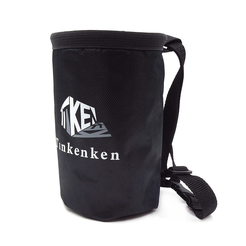 Outdoor Mountaineering Waist Hanging Rock Climbing Single Pole Weightlifting Storage Bag Anti-slip Powder Bag Children's Bouldering Magnesium Powder Bag