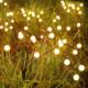 New solar lawn lamp led pneumatic Firefly lamp outdoor courtyard garden plug-in lamp Waterproof camping lamp