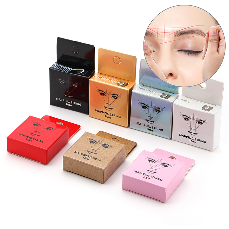 Manufacturer in stock ink line box tattoo line auxiliary drawing line positioning ruler Ink Tattoo line ruler auxiliary eyebrow drawing tool