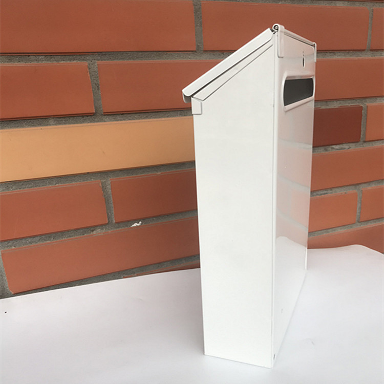 Unit household wall mailbox retro door lock letter box European garden outdoor rainproof mailbox wholesale