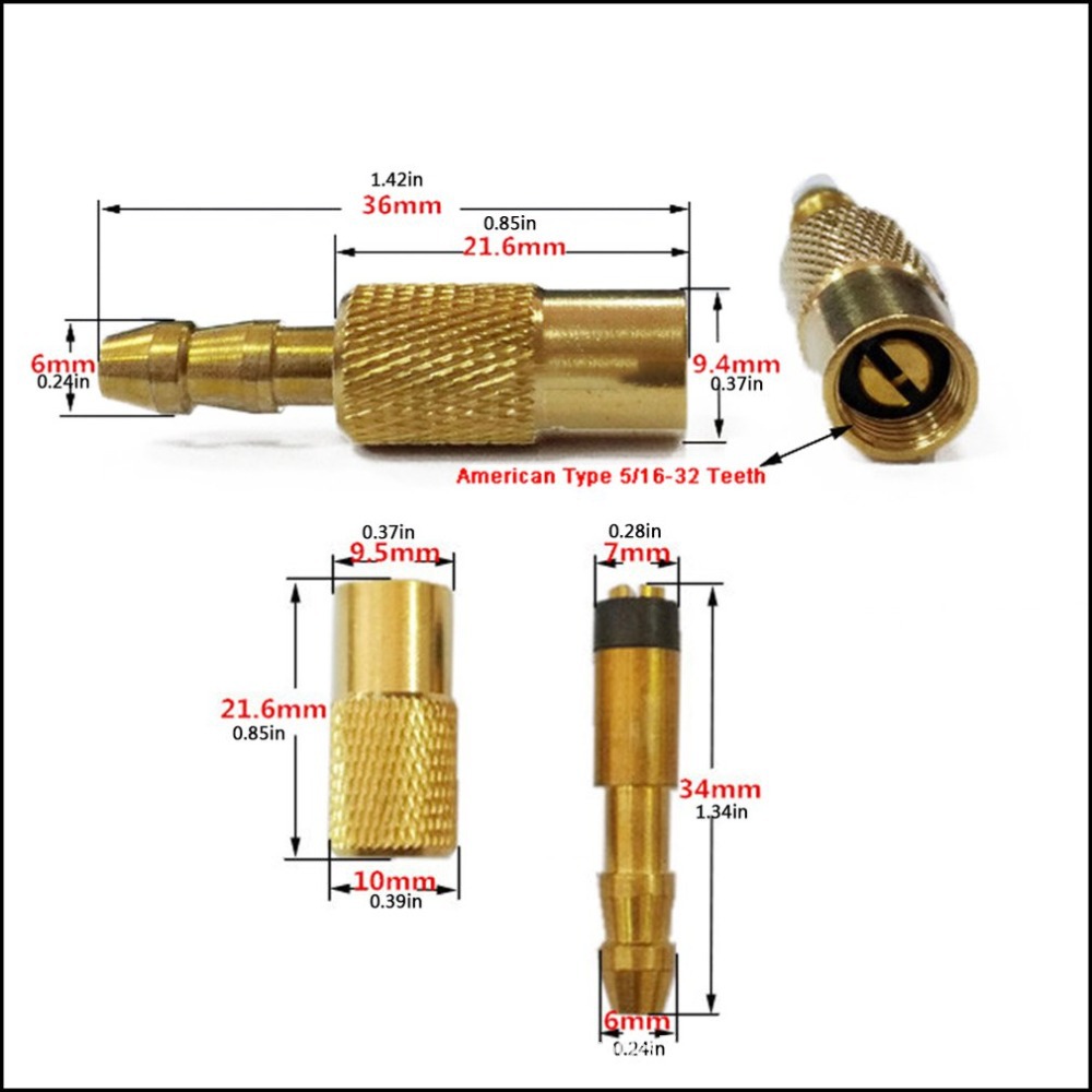 Car inflatable Nozzle car tire inflatable valve connector inflatable connector tire connecting nozzle air pump accessories