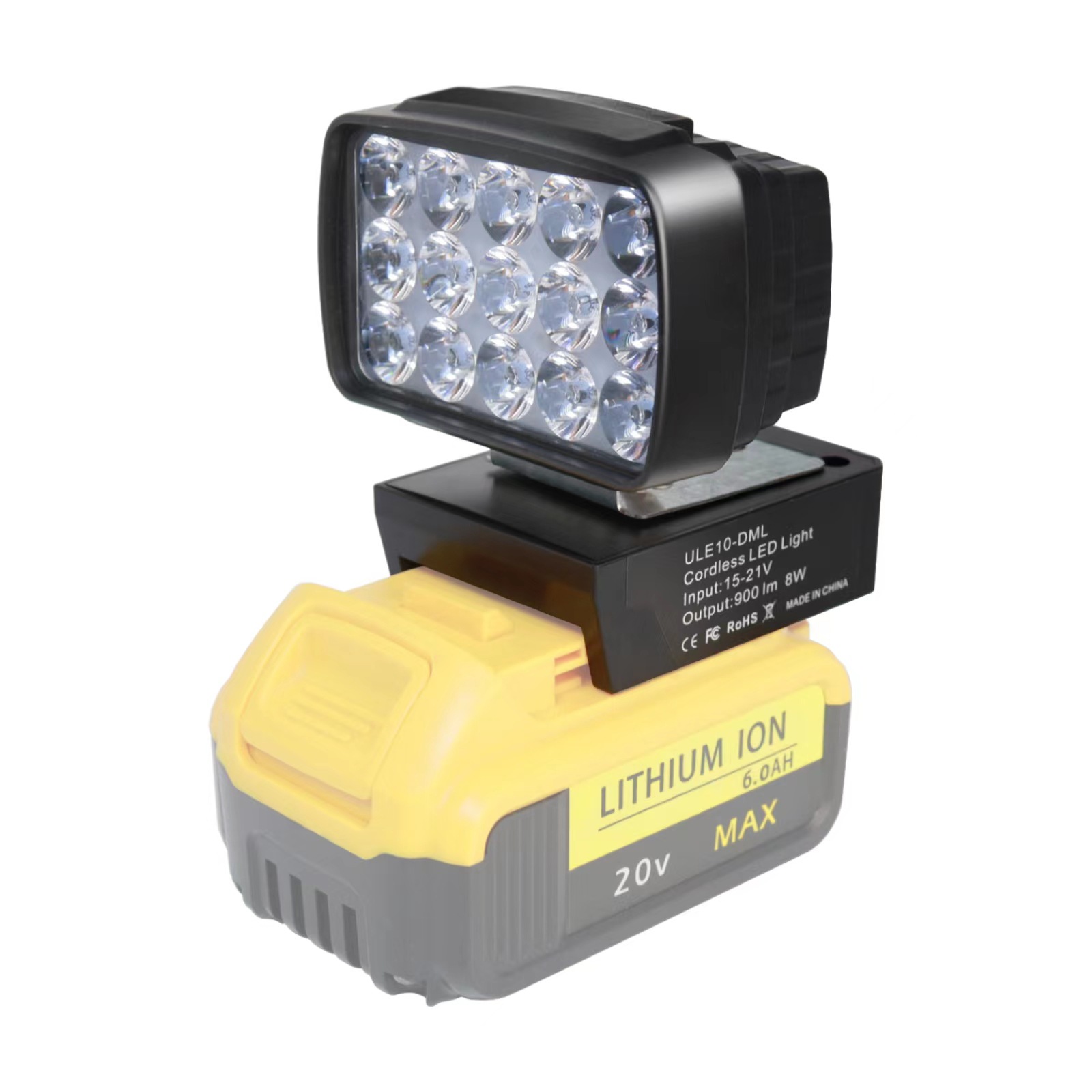 Suitable for MT Makita DW Dewei Mivoqi 14.4 v-18v lithium battery tool 15 beads bright LED lighting