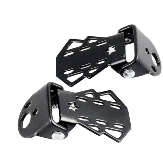 Mountain bike thickened steel folding non-standard pedals children's balance board 99 type riding accessories
