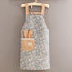 Canvas Floral Rabbit Ear Strap Blue