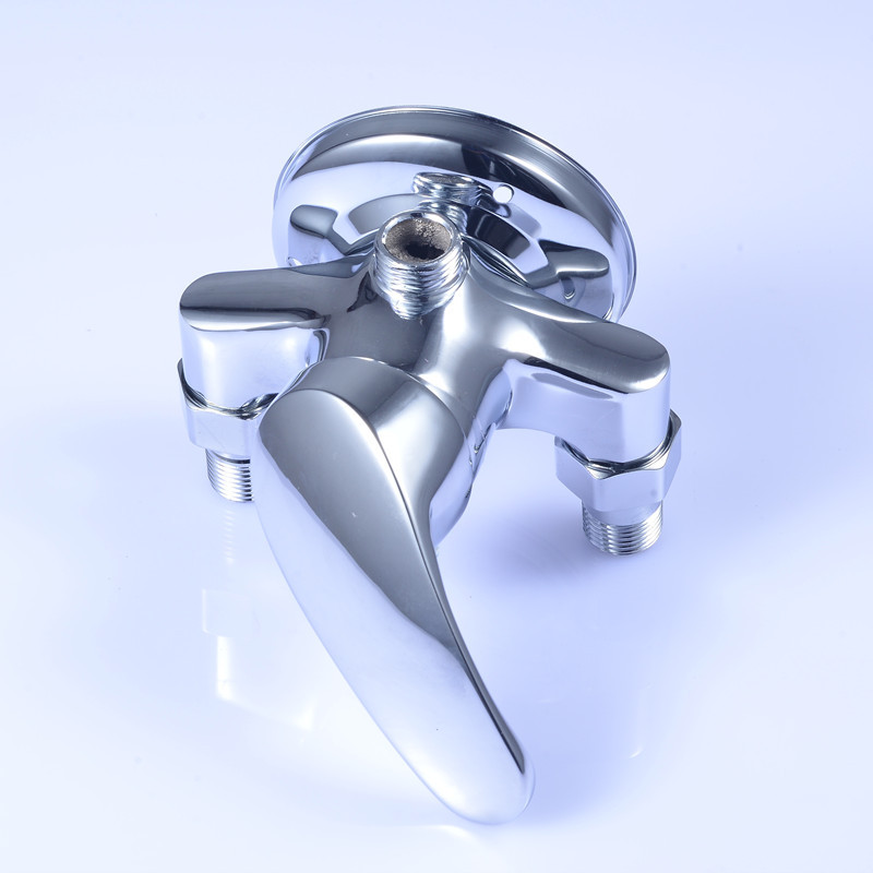 Factory direct open bath shower faucet cold and hot water open pipe mixing valve solar water valve