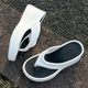 Flip-flops men's summer outdoor wear non-slip wear-resistant thick-soled poop feel clip feet outdoor beach sandals 2024 new