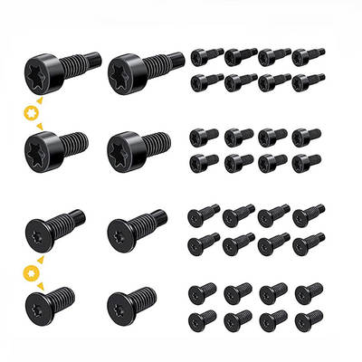 Suitable for RING smart doorbell 16/40 optional T6T15 anti-theft hardware screws plum metal fittings with holes