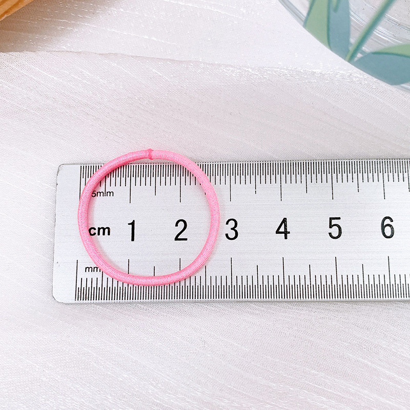 Children's baby rubber band does not hurt hair trumpet tie small chirp thumb hair ring elastic good headdress baby girl's head rope