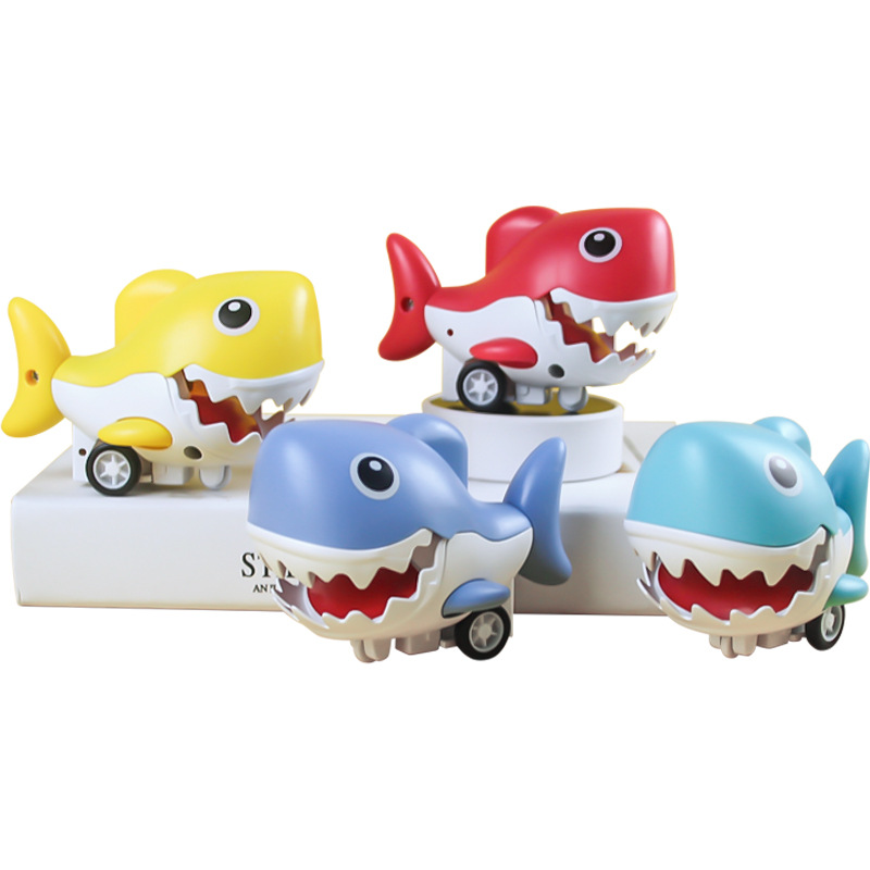 New cartoon cheap small toys cute shark cross-border catering hot pot shop supply children's popular toys