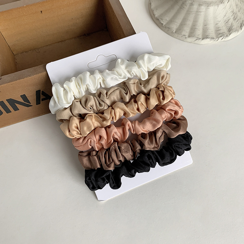 Miaode jewelry new matte small intestine hair ring cross-border European and American large intestine hair rope high-grade hair rope hair accessories wholesale