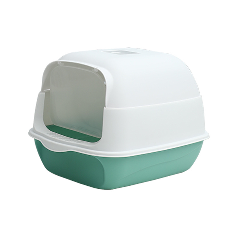 Fully enclosed cat litter box large dual-purpose cat toilet anti-splash cat litter box cat supplies factory wholesale