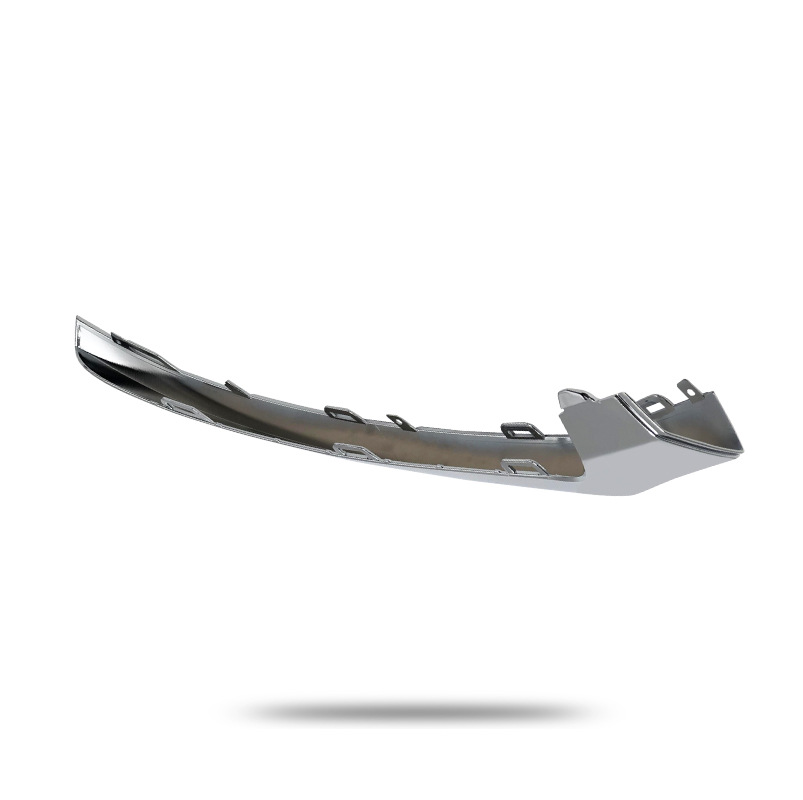 Mercedes Benz C-Class W205 front bumper electroplating bright strip, front lip decoration strip, front shovel large surround decoration bright black anti-collision strip wholesale
