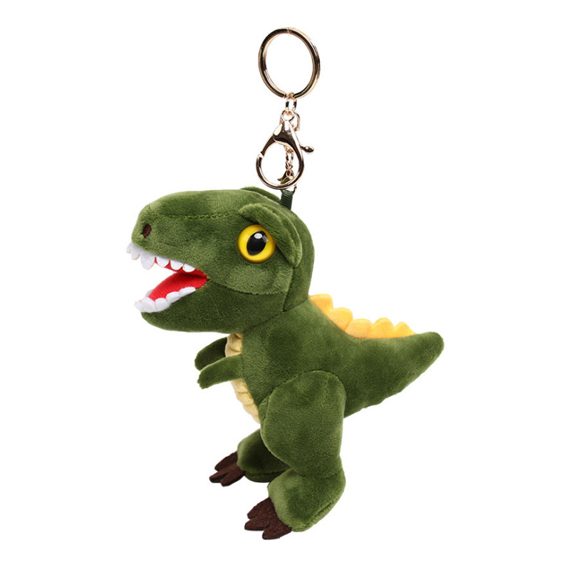 [A generation of hair] plush toy small dinosaur Doll Doll bag pendant keychain factory wholesale
