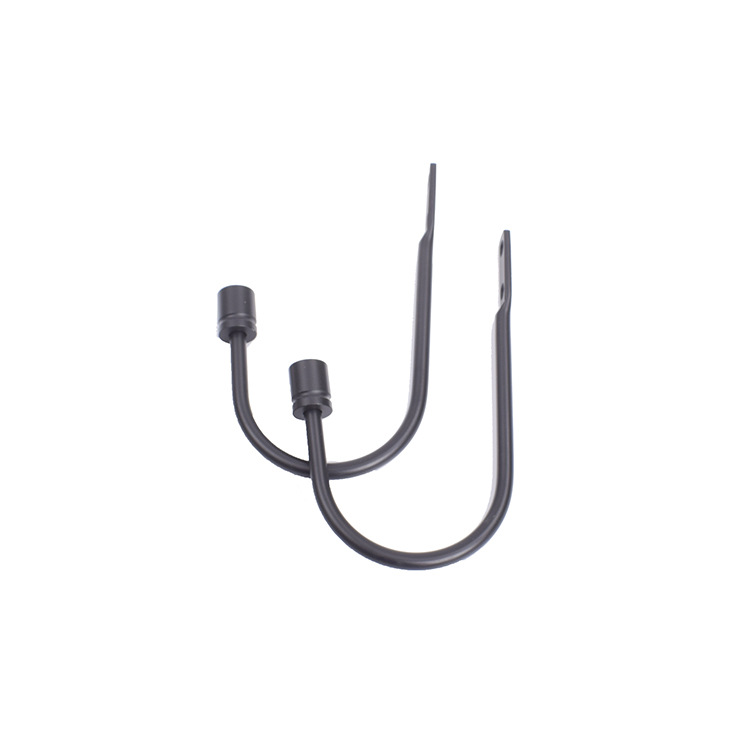 Cross-border source aluminum alloy material U-shaped cylindrical hook curtain wall hook wall hook fixed curtain accessories spot