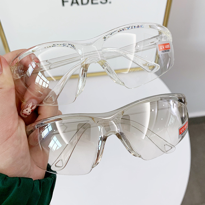 Protective Glasses Labor Protection Glasses Shock-proof Dust-proof Sand-proof Wind-proof Glasses Goggles Sunriding Windshield Glasses