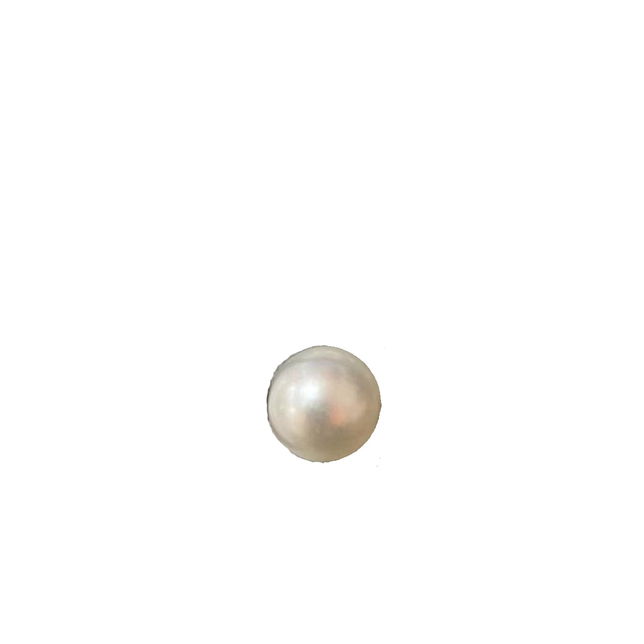 New Hole Shoes Shoes Flower Pearl Garden Shoes Diy Shoe Buckle 12mm Pearl Decorative Buckle with Base No Degumming