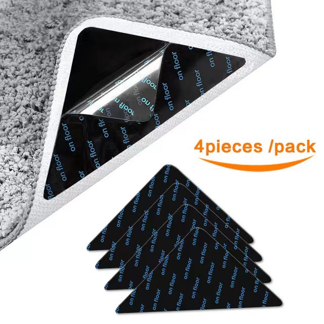 Carpet non-slip stickers triangle carpet patch household carpet horizontal sofa non-slip mat floor mat non-slip fixed stickers