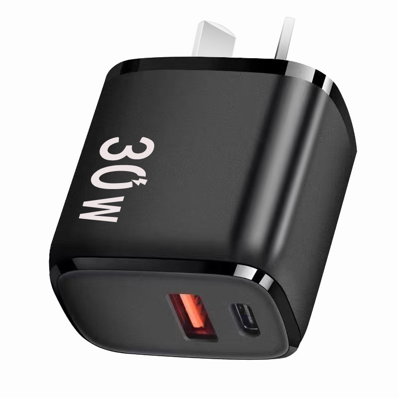 45W Folding Pin PD Charger 30W Gallium Nitride PD Adapter 20W Fappable Pin PD European, British and Australian Charger
