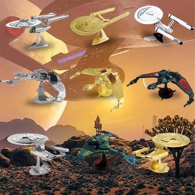 Steel Golem Wholesale Star Trek All Metal Stainless Steel DIY Handmade 3D Puzzle Assembled Model