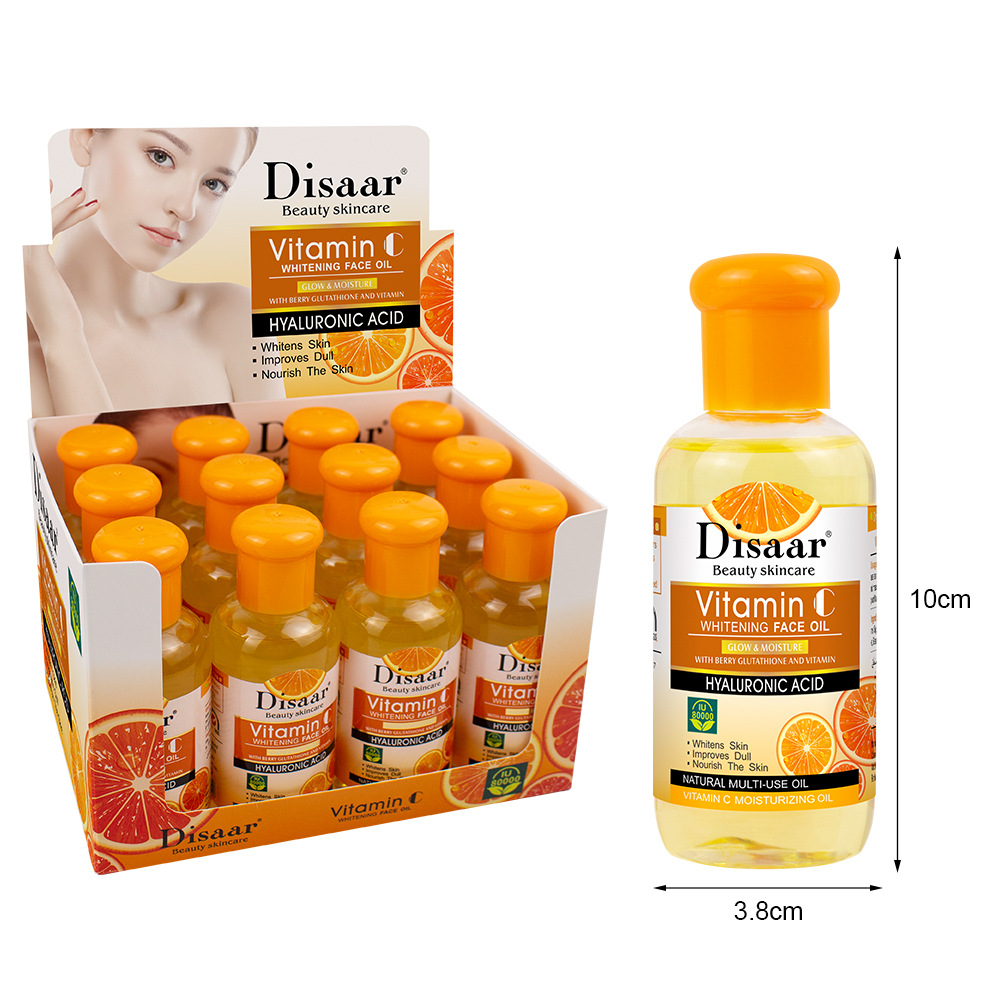 Disaar cross-border VC brightening moisturizing oil hydrating shrink pores anti-aging essence oil wholesale face oil