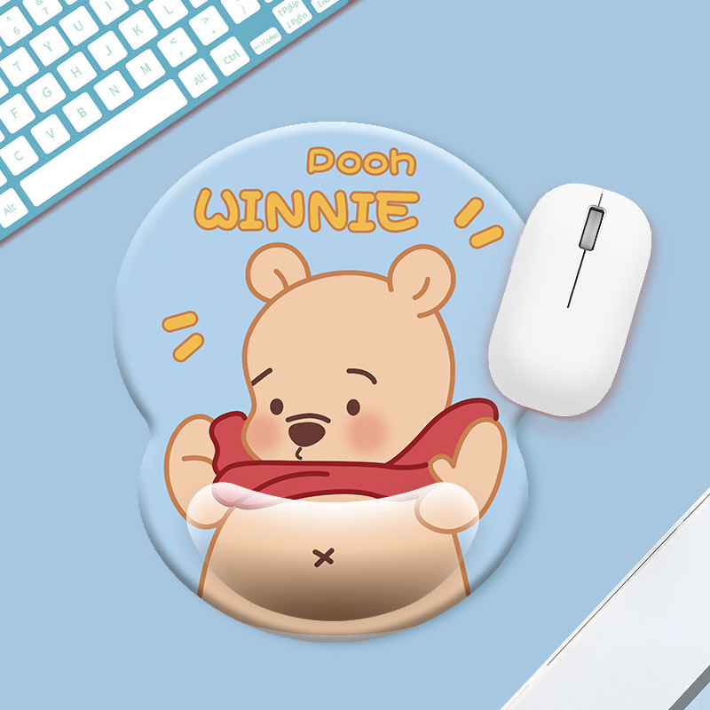 In Stock Simple Comfortable Wrist Mouse Pad Office Game Silicone G04 Stereo Mouse Pad Relaxation Wrist Pad