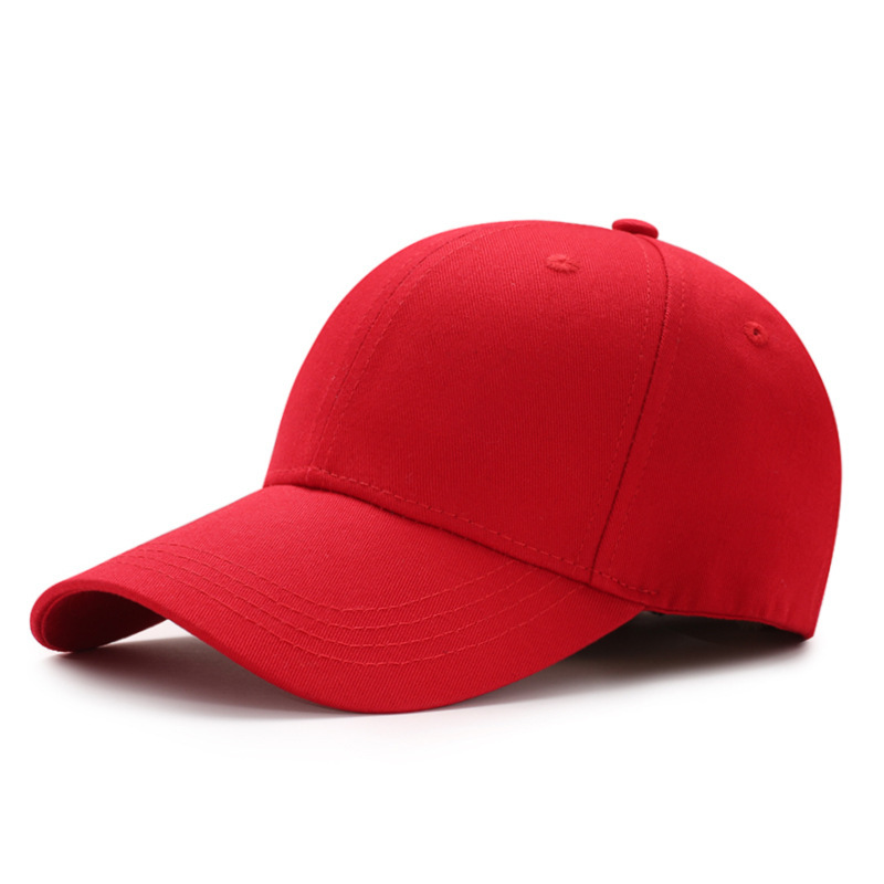 Cotton baseball cap cap cap cap custom LOGO embroidery printing advertising men and women outdoor factory wholesale direct sales