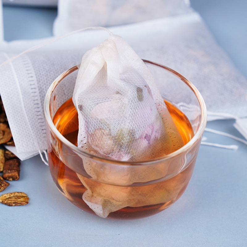 Marinated bag full size disposable tea bag non-woven fabric drawstring bubble tea bag stew bag foot bath bag decocting bag