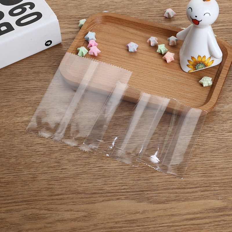 現物供給多サイズ全透明機封月餅袋中封食品包装袋100個/包|undefined