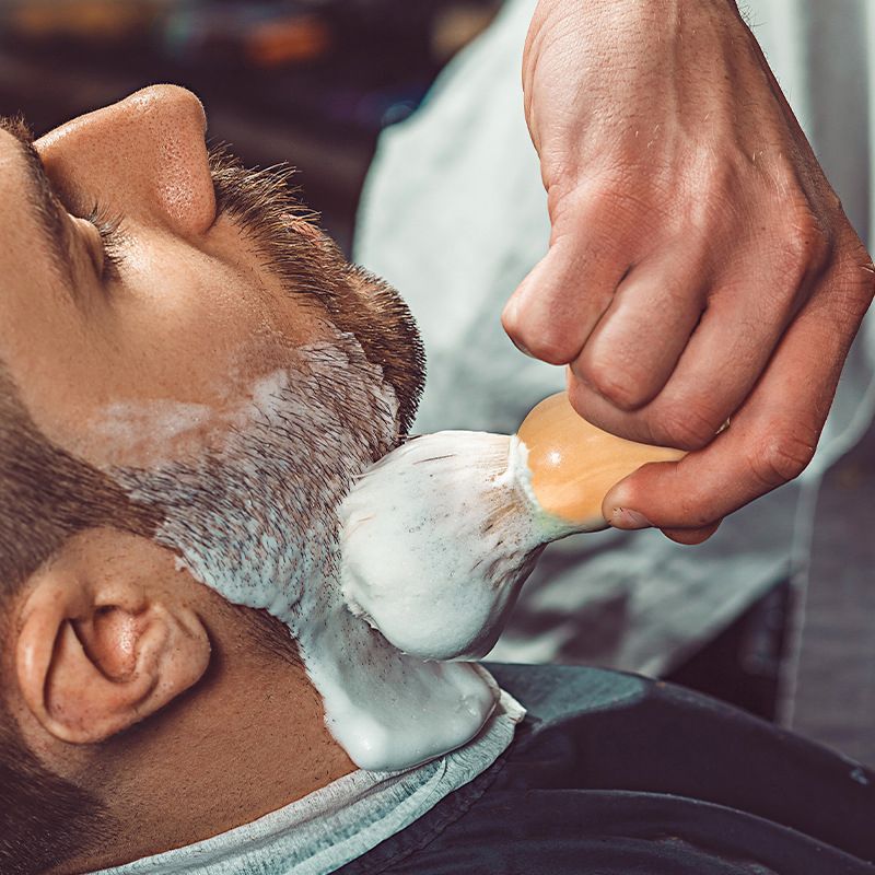 Men's Shaving Shaver Shaving Tools Beard Brush Set Pig Bristle Nylon Soft Hair Beard Brush Rack Soap Bowl
