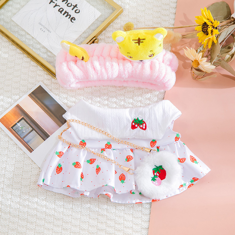 Cyber Celebrity Hyaluronic Acid Duck Clothes Accessories Hyaluronic Acid Duck 30cm Hat Set Accessories Yellow Duck Accessories
