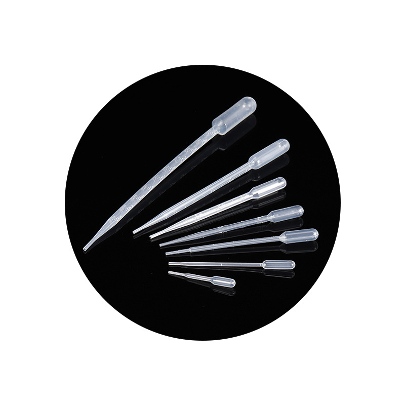 Disposable plastic pipette scale experimental pipette dropper pasteurized pipette 3ml5ml0.2ml0.5ml