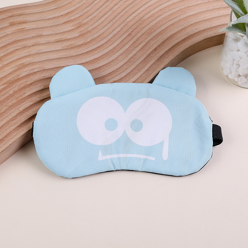 Cute Funny Printing Sleep Eye Mask Children's Cartoon Cool Eye Mask Ice Bag Ice Nap Shading Ice Eye Mask
