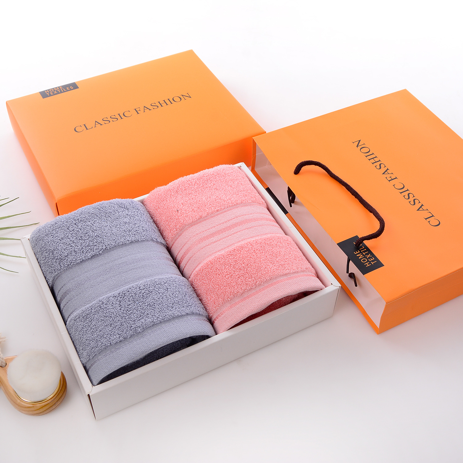 Cotton towel gift box gift custom LOGO cotton padded face towel business practical small gifts wholesale