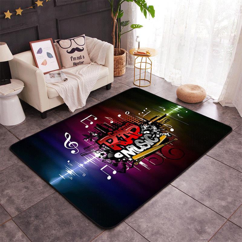 Drum Carpet Living Room Carpet Electronic Drum Musical Instrument Anti-slip Mat Shock Absorption Anti-slip Factory Direct Sales First-hand Floor Mat