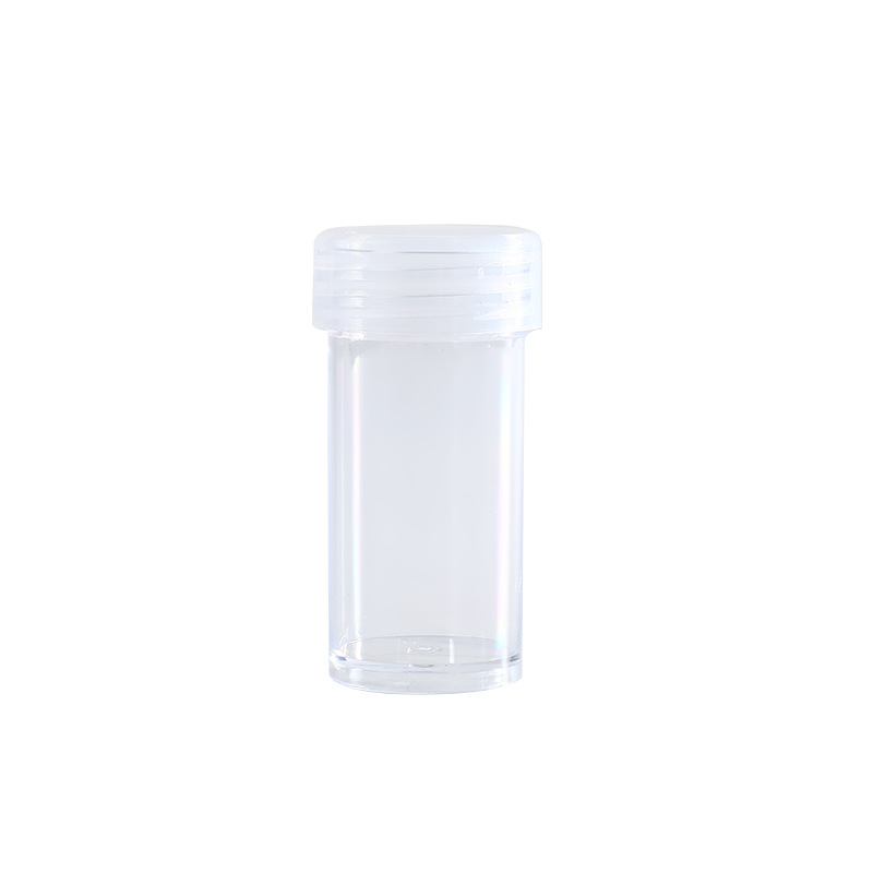 New transparent plastic cans simple sundries storage bottles with lid supermarket candy packaging plastic cans spot wholesale