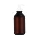 300ml; dumb tea bottle OH white pump; pet