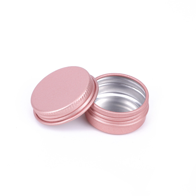 Manufacturer Sells 10g ML Rose Gold Aluminum Box Packaging Box DIY Cosmetics Cooling Oil Lithospermum Paste Aluminum Box