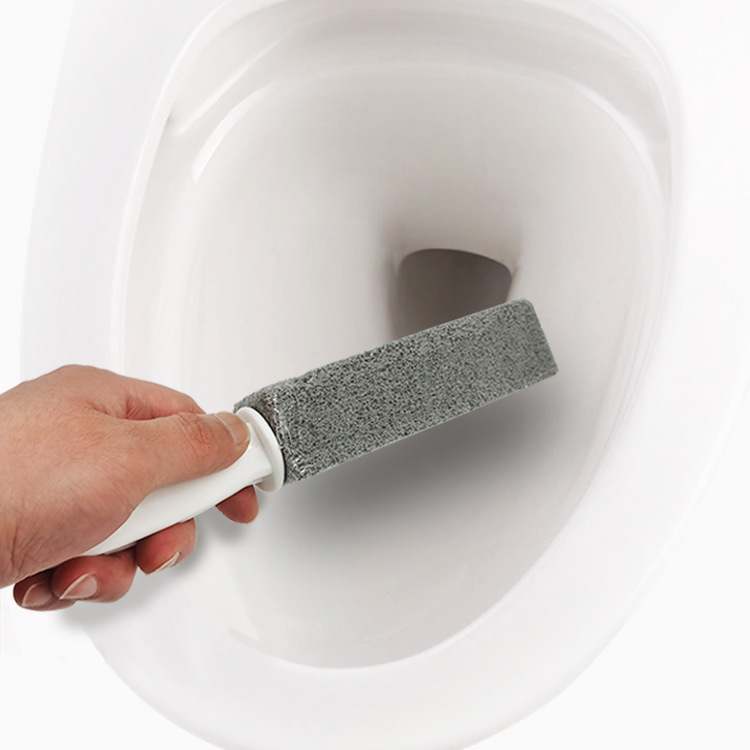 Toilet brush toilet stain yellow scale floating stone brush bathroom gap no dead angle plastic brush long handle creative cleaning brush