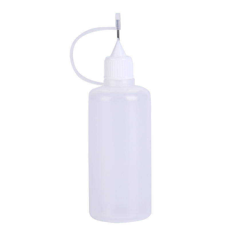 Bottled plastic 5/10/20/50/100 ml pinhole bottle color empty bottle oil to add cosmetic liquid