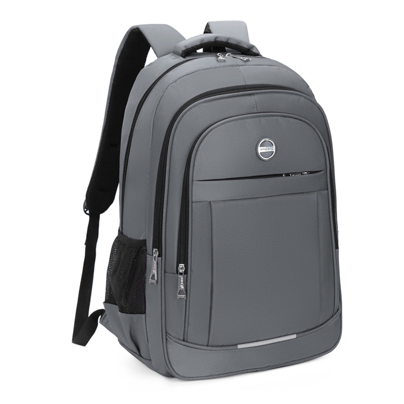 Large capacity men and women backpack travel computer gift can be ordered backpack male and female junior high school students