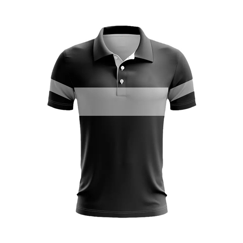 Golf Polo shirt men's trendy casual polo shirt sports casual trendy cross-border wholesale short sleeve t-shirt